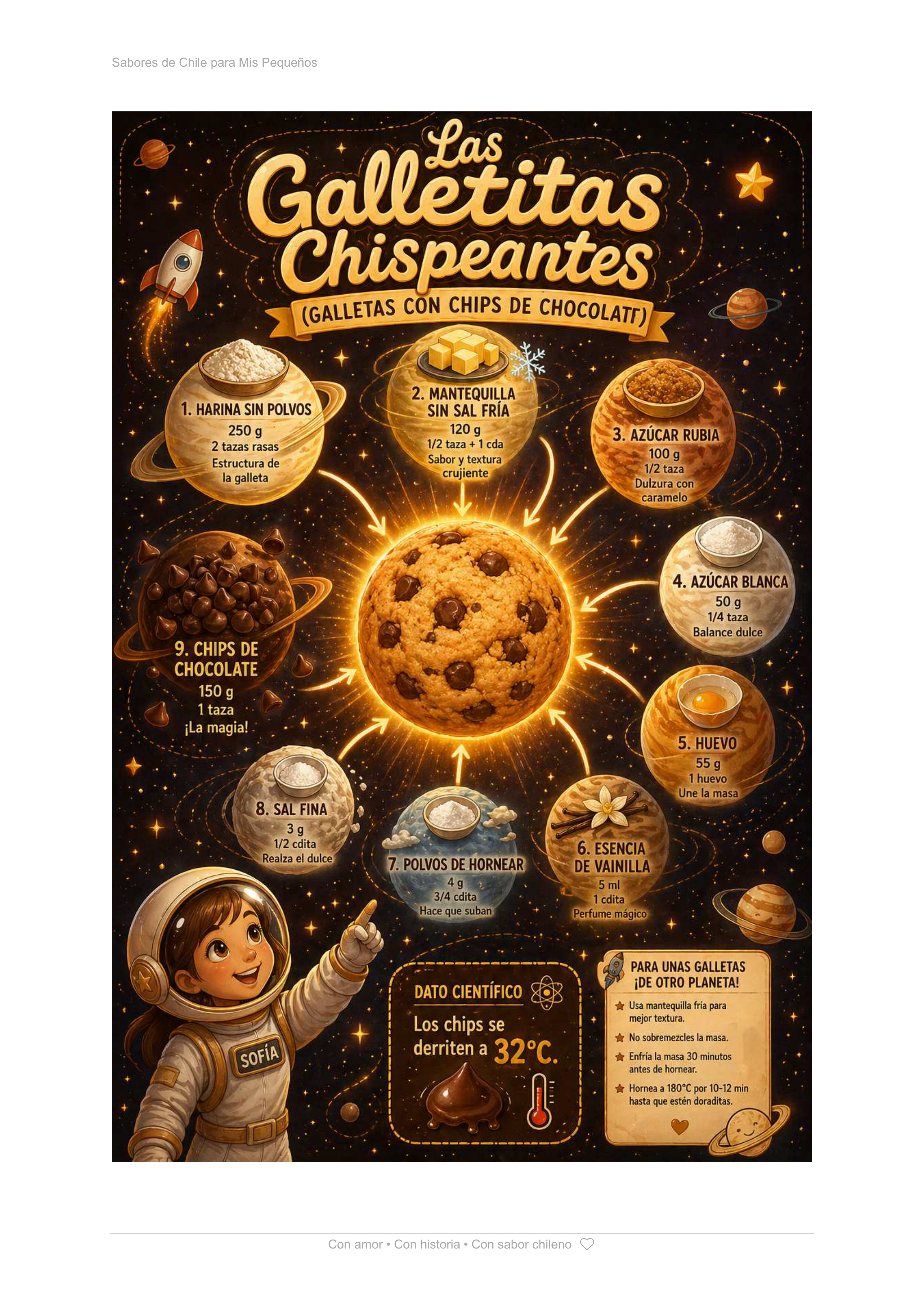 Infografía — Las Galletitas Chispeantes